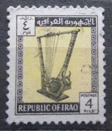 Poštovní známka Irák 1963 Harfa Mi# 354