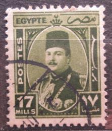 Poštovní známka Egypt 1944 Král Farouk Mi# 275