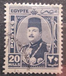 Poštovní známka Egypt 1945 Král Farouk Mi# 276