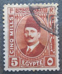 Poštovní známka Egypt 1929 Král Fuad I. Mi# 125 b