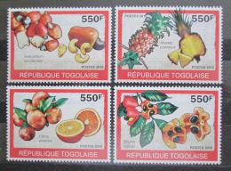 Potovn znmky Togo 2010 Ovoce Mi# 3399-3402 Kat 8.50
