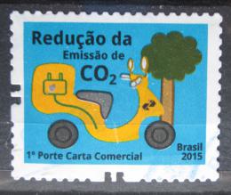 Poštovní známka Brazílie 2015 Boj proti CO2 Mi# 4245