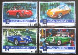 Poštovní známky Maledivy 2015 Porsche 912 Mi# 5885-88 Kat 10€