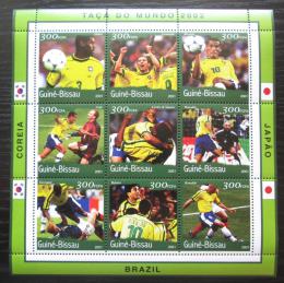Poštovní známky Guinea-Bissau 2001 MS ve fotbale Mi# 1361-69 Kat 11€