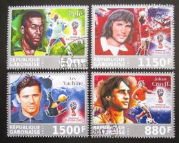 Poštovní známky Gabon 2017 Fotbalisti Mi# N/N