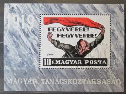 Poštovní známka Maïarsko 1969 Revolucionáø Mi# Block 70
