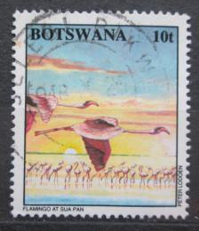 Poštovní známka Botswana 1994 Plameòák malý Mi# 570