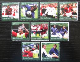 Poštovní známky Guinea-Bissau 2001 MS ve fotbale Mi# 1370-78 Kat 11€