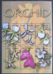 Poštovní známky Malawi 2003 Orchideje Mi# 732-37 Kat 8€