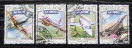 Potovn znmky Sierra Leone 2016 Concorde Mi# 7878-81 Kat 11 - zvtit obrzek