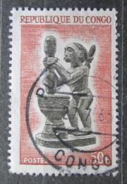 Poštovní známka Kongo 1964 Socha Mi# 48