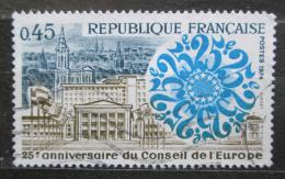 Potovn znmka Francie 1974 Evropsk parlament ve trasburku Mi# 1872
