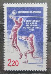 Poštovní známka Francie 1986 MS ve volejbale Mi# 2550