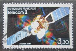 Potovn znmka Francie 1984 Satelit Telecom 1 Mi# 2459