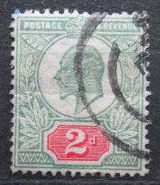 Poštovní známka Velká Británie 1902 Král Edward VII. Mi# 106 A Kat 6€
