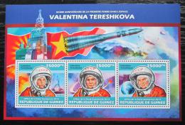 Poštovní známky Guinea 2013 Valentina Tìreškovová Mi# 10161-63 Kat 18€