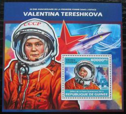 Poštovní známka Guinea 2013 Valentina Tìreškovová Mi# Block 2317 Kat 16€