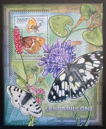 Poštovní známka SAR 2012 Motýli Mi# Block 940 Kat 12€