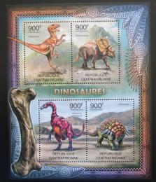 Poštovní známky SAR 2012 Dinosauøi Mi# 3652-55 Kat 16€