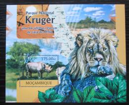 Poštovní známka Mosambik 2012 Fauna NP Kruger Mi# Mi# Block 674 Kat 10€