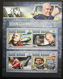 Poštovní známky Guinea-Bissau 2016 John Glenn, kosmonaut Mi# 8748-51 Kat 12.50€