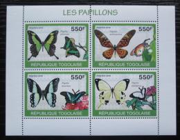 Poštovní známky Togo 2010 Motýli Mi# 3404-07 Kat 8.50€
