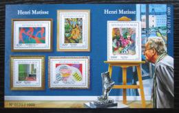 Poštovní známky Niger 2015 Umìní, Henri Matisse Mi# 3722-26 Kat 24€