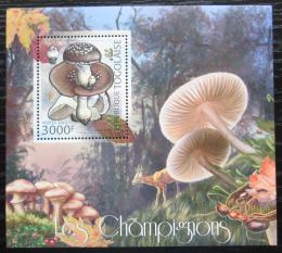 Poštovní známka Togo 2012 Houby Mi# Block 697 Kat 12€