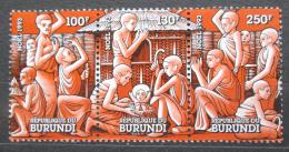 Poštovní známky Burundi 1993 Vánoce Mi# 1790-92 Kat 7€
