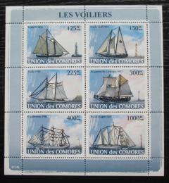 Poštovní známky Komory 2008 Plachetnice Mi# 1904-09 Kat 11€