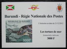 Poštovní známka Burundi 2012 Kareta pravá DELUXE Mi# 2791 B Block