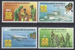 Poštovní známky Papua Nová Guinea 1981 Ozbrojené síly Mi# 409-12