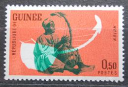 Potovn znmka Guinea 1962 Hudebn nstroj - Bolon Mi# 114