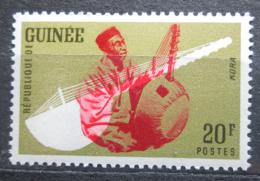 Potovn znmka Guinea 1962 Hudebn nstroj - Kora Mi# 120