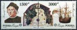 Poštovní známky Polsko 1992 Evropa CEPT, objevení Ameriky Mi# 3377-78