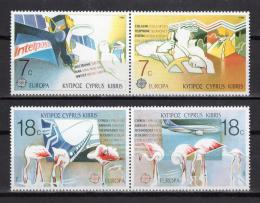 Poštovní známky Kypr 1988 Evropa CEPT, transport Mi# 695-98