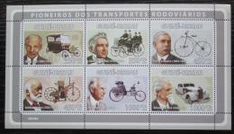 Poštovní známky Guinea-Bissau 2008 Historie dopravy Mi# 3958-63 Kat 14€