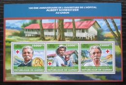 Poštovní známky Guinea 2013 Albert Schweitzer Mi# 10149-51 Kat 18€