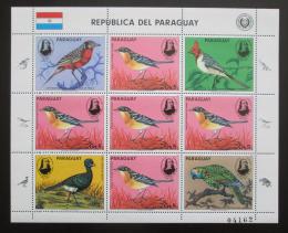 Poštovní známky Paraguay 1985 Ptáci, Audubon Mi# 3869 Bogen Kat 29€