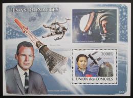 Poštovní známka Komory 2009 Slavní kosmonauti Mi# Block 459 Kat 15€