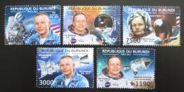 Poštovní známky Burundi 2012 Neil Armstrong Mi# 2680-84