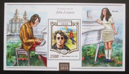 Poštovní známka Niger 2015 The Beatles, John Lennon Mi# Block 418 Kat 10€ 