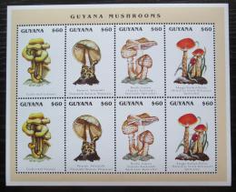 Poštovní známky Guyana 1996 Houby Mi# 5534-37 Bogen Kat 14€