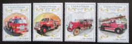 Poštovní známky Svatý Tomáš 2014 Hasièská auta Mi# 5629-32 Kat 10€