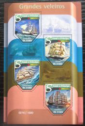 Poštovní známky Svatý Tomáš 2015 Plachetnice Mi# 6445-48 Kat 12€