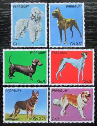 Poštovní známky Paraguay 1984 Psi Mi# 3709-14