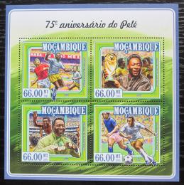 Poštovní známky Mosambik 2015 Pelé, fotbalista Mi# 7800-03 Kat 15€