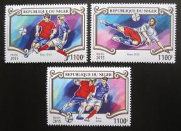 Poštovní známky Niger 2015 ME ve fotbale Mi# 3586-88 Kat 13€