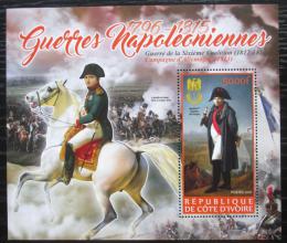 Poštovní známka Pobøeží Slonoviny 2016 Napoleon, Napoleonské války Mi# N/N