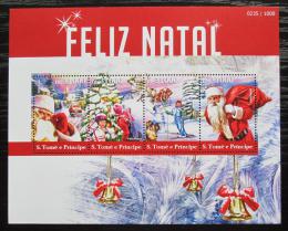 Poštovní známky Svatý Tomáš 2015 Vánoce Mi# 6390-93 Kat 12€